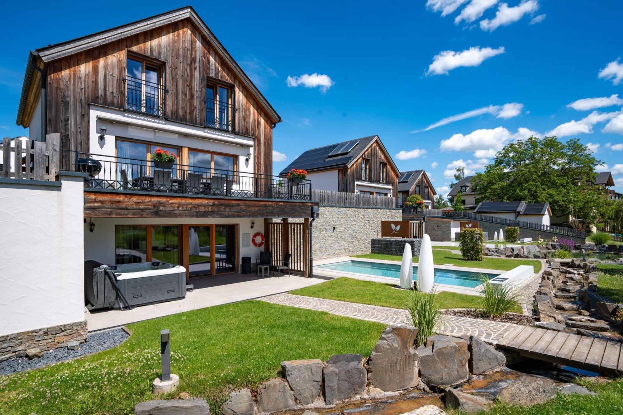 Chalets Petry Spa & Relax Bettel 外观 照片